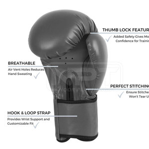 Professional Color Material Boxing Gloves Customized Boxing Gloves Factory Made Boxing Gloves - Product Image 6