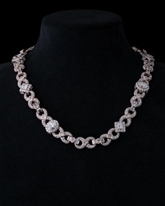 Pass Diamond Tester Factory Price S925 Hip Hop Jewelry 8MM <b>Infinity</b> VVS Moissanite Cuban <b>Bracelet</b> Diamond Cuban Link Chain - Product Image 1