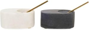 Accessoire décoratif en marbre pour comptoir, décoration raffinée pour table, accessoire de cuisine haut de gamme, décoration de luxe en marbre, vaisselle de service - Product Image 2