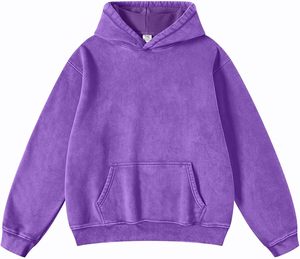 Sudadera con Capucha Extra Grande para Mujer, Color Sólido, 100% Algodón Felpa, Manga Larga, Bolsillos Bordados, Ropa de Invierno - Product Image 6