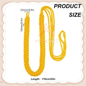 สายคล้องคอแบบใหม่สำหรับชุดพิธีการ บริการ OEM สีพื้น คุณภาพสูง - Product Image 2