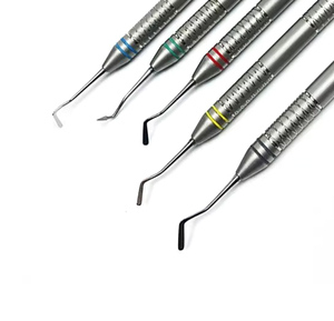 Lot de 5 Spatules de Remplissage en Résine Composite Dentaire avec Manche Épais, Applicateur de Résine Dentaire, Kit d'Outils de Réparation, Instrument Dentaire - Product Image 5