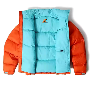 Veste matelassée pour homme fabriquée en usine avec col en fourrure pour l'hiver, veste chaude personnalisée, veste matelassée tendance pour homme, veste d'extérieur pour homme - Product Image 3
