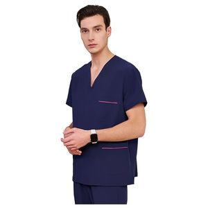 Fashion <b>Doctor</b> Surgical Medical Nurse Scrubs Uniform Custom Logo High Quality Knitted Eco-Friendly Scrubs Uniform <b>Set</b> Women - Product Image 1