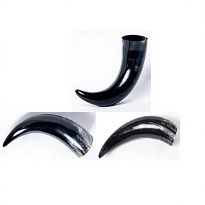 Chopes à bière en corne de viking de style américain polies, anciennes, lavables au lave-vaisselle, écologiques, légères, portables, pour usage domestique ou en bar - Product Image 6