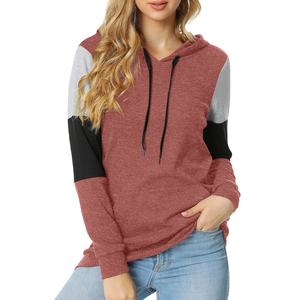 Sweat-shirt à capuche pour femme, vêtement d'extérieur de bonne qualité, sweat-shirt en coton doux, tissu molletonné, tenue de ville décontractée, Service OEM, hiver, - Product Image 1