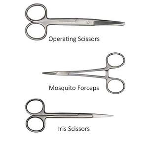 Professional Manual Dissection Kit Stainless Steel Surgical Tools Medical Biology Veterinary Marine Students ICU Dentavex DC-<b>S</b>-<b>9</b> - Product Image 3