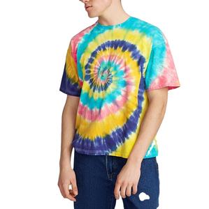 เสื้อยืดผู้ชายทรงโอเวอร์ไซส์ แขนเสื้อแบบดรอปโชว์เดอร์ ลายไทได สไตล์วินเทจ คุณภาพดี สินค้ามาใหม่ รับสกรีนโลโก้ ผ้าฝ้าย 100% จากซัพพลายเออร์บังกลาเทศ - Product Image 4