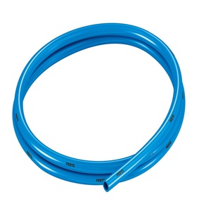 Tuyau pneumatique bleu pour équipement d'automatisation industrielle, tube de contrôle TPE-U(PU) de 8 mm de diamètre pour chaînes énergétiques - Product Image 1