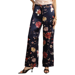 Pantalones Estampados Estilo Bohemio para Mujer con Corte Holgado y Cómodo - Product Image 2