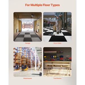 Kit di Transizione per Pavimenti da Garage Maschili, 12 Bordi e 4 Angoli, in PVC Robusto, Modulare a Incastro, per Pavimentazione Ingegnerizzata - Product Image 6