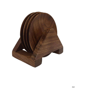 Wholesale Natural Acacia Wood Scalloped Edge Kitchenware Tableware Serving Board Decorative Serving Tray - Product Image 3