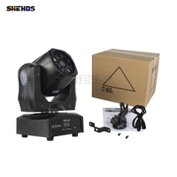 SHEHDS 6x15W RGBW Faisceau Tête Mobile Lumière Six Abeilles Yeux Dj Lumière avec Laser