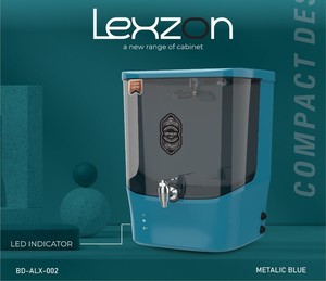 Système de traitement de l'eau par osmose inverse électrique LEXZON, filtration en 5 étapes, système ROALK TDS pour usage domestique et hôtelier - Product Image 1
