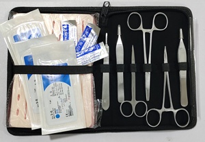<b>Suture</b> Practice <b>Kits</b> ,<b>sutur</b> <b>kit</b> medic instrument for students training surgical instruments <b>kit</b> - Product Image 5