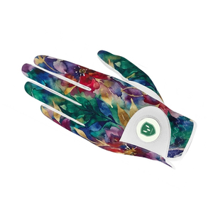 Vente directe d'usine, logo personnalisé, gants de golf en cuir Cabretta souple, produit tendance, gants de golf en cuir véritable - Product Image 6