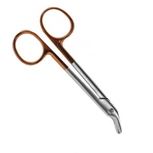 Ciseaux dentaires professionnels en acier inoxydable de qualité supérieure, type Mayo, droits et courbés, à commande manuelle, certifiés CE, avec poignée ergonomique - Product Image 2