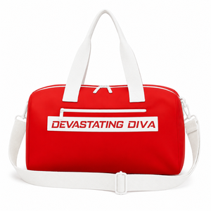 Delta |   Sigma |   Sac de voyage pour femme Theta Sorority, sac de week-end brodé en nylon, pour les voyages, le sport, l'université - Product Image 4