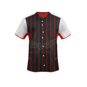 Uniforme de Béisbol de Poliéster Transpirable de Secado Rápido de Alta Calidad con Diseño Nuevo y Opciones Personalizadas al por Mayor - Product Image 4