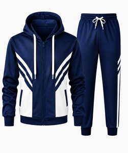 Ensembles de survêtements de football unisexes ajustés, respirants et confortables, avec lettrage, design haut de gamme, pour le printemps, vente en gros - Product Image 3