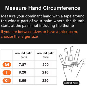 Genuine Goatskin Custom Five Fingers Touch Screen Compatible Waterproof Breathable Non-Slip Adjustable <b>Wrist</b> <b>Strap</b> Winter - Product Image 6