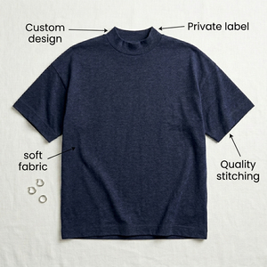Camiseta Oversize OEM ODM, Diseño Personalizado, Alta Calidad, Precio de Fábrica, Ligera, Transpirable, Cómoda, Ropa Urbana - Product Image 5