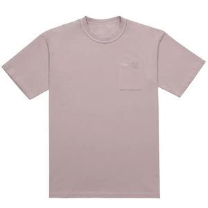 Camiseta de manga corta con cuello redondo de tamaño personalizado, camiseta informal de punto de algodón en blanco de 185 gramos para hombre - Product Image 1