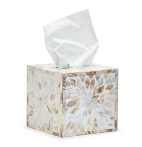 Boîte à mouchoirs en os incrusté de qualité antique, faite à la main, design tendance et élégant, nouveau rangement pour mouchoirs - Product Image 3