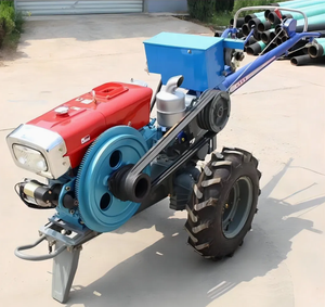 Mini-tracteur diesel 8HP 12HP 15HP 18HP 20HP 22HP Motoculteur à deux roues pour le labour et la culture - Product Image 3