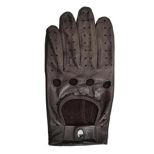 Gants de conduite classiques en cuir non doublé, prix d'usine, OEM, sur mesure, haute qualité, pour hommes et femmes, doux - Product Image 2