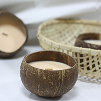Bol en bois sculpté à la main, moderne, parfumé à la cire naturelle, fabriqué au Vietnam, pour la décoration de fête, de la maison et les cadeaux