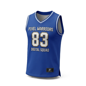 Maillot de basket-ball en mesh imprimé avec le nom et le numéro de l'équipe, léger, sans manches, dernier design, uniforme d'équipe. - Product Image 3
