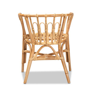 Fauteuil en rotin naturel tressé à la main, chaise de salle à manger en osier, fournisseur de meubles durables pour la maison, le salon et l'hôtel, commande en gros - Product Image 3