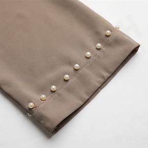 Thobe Thawb en gros, Abaya personnalisée, haut pour femmes grandes tailles, couleur personnalisée, élégant, longueur au sol, OEM, mode modeste - Product Image 4