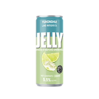 Boisson alcoolisée en conserve prête à boire, cocktail shaker de qualité supérieure certifié, saveur lime margarita, 5,5 % vol, 330 ml, vente en gros OEM