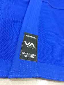 Uniforme de Jiu-jitsu Brasileño Shoyorol BJJ Gi de Alta Calidad, Fabricación en Fábrica # 60 Azul con Bolsa Kimino Fortleo - Product Image 3