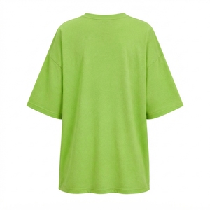 เสื้อยืดโอเวอร์ไซส์ผู้หญิงขายส่ง คอลเลคชั่นสตรีทแวร์ลำลองพรีเมียม พร้อมบริการผลิตแบบ OEM สำหรับการสร้างแบรนด์ส่วนตัว - Product Image 5