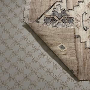 Alfombra de Yute Abstracta Moderna Hecha a Mano, Fibra Natural Ecológica, Alfombra Antideslizante - Product Image 2