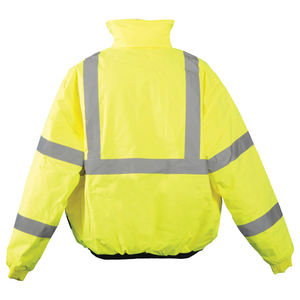 Chaqueta de seguridad de alta visibilidad premium en venta, logotipo y diseño personalizados, chaquetas reflectantes profesionales - Product Image 6