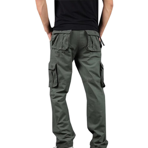 Nouveau pantalon cargo baggy de ski style urbain, taille élastique, imperméable, couleur unie, coupe ample, streetwear hip-hop - Product Image 3