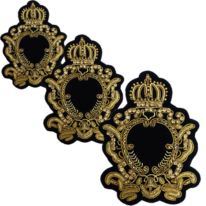 Insignias Bordadas de Alta Calidad con Hilo Metálico, Insignias Bordadas Personalizadas con Pin de Seguridad - Product Image 3