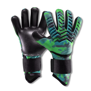 Gants de gardien de but de football professionnels – Paume en latex haute adhérence, enveloppe de poignet respirante, contrôle amélioré pour jeunes et adultes - Product Image 5