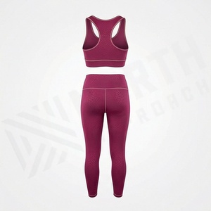 Ropa Deportiva de Poliéster de Alta Calidad para Mujer, Conjunto de Yoga Personalizado al por Mayor, Ropa Deportiva Impermeable de Tallas Grandes - Product Image 2