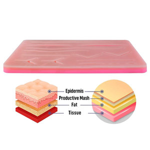 OEM Surgical Training <b>Kit</b> with Complete <b>Suturing</b> Instruments Reusable Multi-Layer Practice Skin Pad Wound Closure Training Tools - Product Image 5