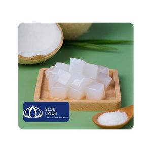 [ขายดี] บลูโลตัส ฟาร์ม นาต้า เดอ โคโค่ แบบก้อนหวาน (รสผลไม้ โซเดียมต่ำ) สำหรับเครื่องดื่มคาเฟ่ ของหวาน ใช้ในเชิงพาณิชย์ เวียดนาม - Product Image 1