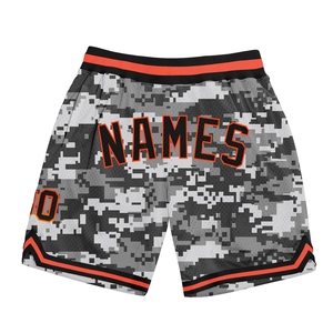 Wholesale Direct OMMIZ INDUSTRY Best Selling Custom Camo Royal-Gold Authentic Salute To Service Basketball Shorts - Product Image 4