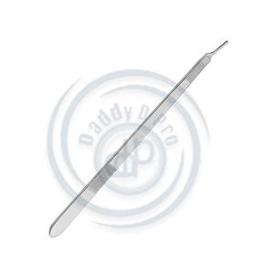 DADDY D PRO CE 250mm (9 3/4 ") Barre Scalpel Poignée 12 Degrés Coudé N ° 3 Réutilisable En Acier Inoxydable Instrument Chirurgical Manuel - Product Image 3