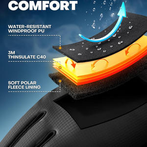 Guantes de Senderismo Duraderos con Palma Antideslizante y Tejido Transpirable, Ideales para Trekking, Camping y Personalización con Logotipo - Product Image 5