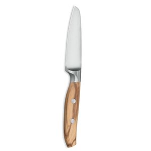 Cuchillos de Cocina Profesionales de Acero Inoxidable, Cuchillos Afilados con Mango de Madera Natural para Pelar y Rebanar Frutas y Verduras - Product Image 3
