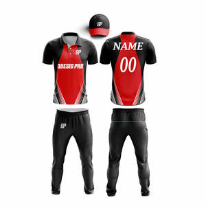 Uniformes de Cricket al por Mayor, Ropa Deportiva Nueva, Personalizable con Logotipo, Sublimación, Conjunto de Camiseta y Pantalones de Cricket Personalizados - Product Image 1